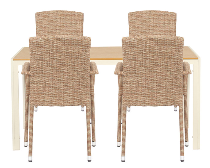 Havestol Lissabon rattan/metal natur - Sunlife